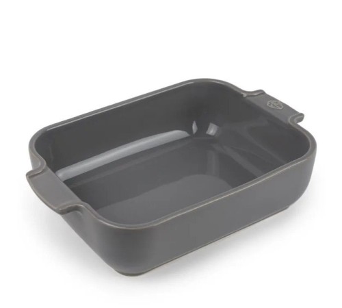 Прямоугольная форма для запекания Peugeot Ceramic, 25x15,5 см, Франция, серый