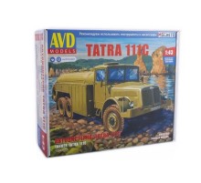 Сборная модель AVD Tatra 111C автоцистерна, 1/43