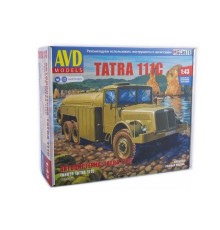 Сборная модель AVD Tatra 111C автоцистерна, 1/43