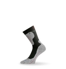 Носки Lasting ILB 900, coolmax+nylon, серые с черными вставками, размер XL, ILB900-XL