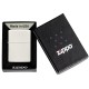 Зажигалка ZIPPO Classic с покрытием Glow In The Dark, латунь/сталь, белая, матовая, 38x13x57 мм