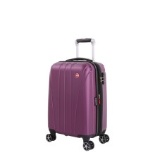 Чемодан SWISSGEAR TALLAC, фиолетовый, АБС-пластик, 35 x 25 x 55 см, 37 л