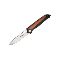 Нож складной Roxon K3, Sandvik Steel 12C27, коричневый, K3-12C27-BR