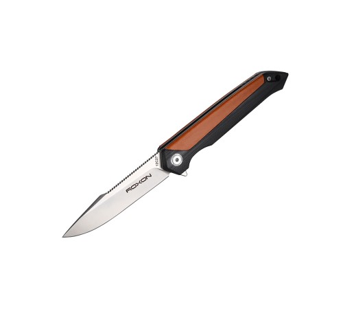 Нож складной Roxon K3, Sandvik Steel 12C27, коричневый, K3-12C27-BR