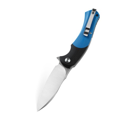 Нож Bestech Penguin сталь D2, рукоять G10 черно-синяя