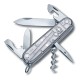 Нож перочинный VICTORINOX Spartan, 91 мм, 12 функций, полупрозрачный серебристый