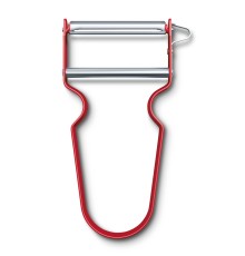 Овощечистка VICTORINOX REX, поворотное лезвие из нержавеющей стали, красная