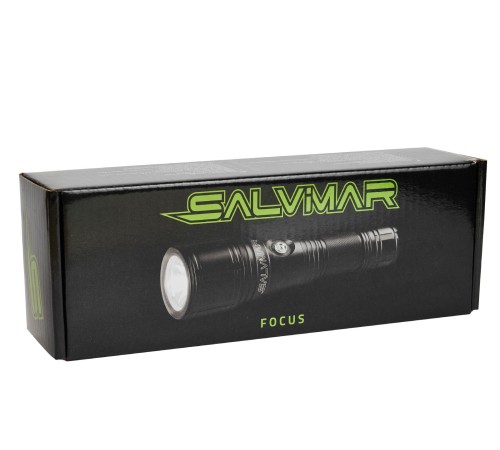 Фонарь Salvimar FOCUS 3000 люмен, 1 диод, 1 аккумулятор 26650, Холодный свет
