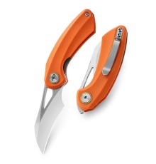 Нож Bestech Bihai сталь 14C28N, рукоять G10 оранжевая