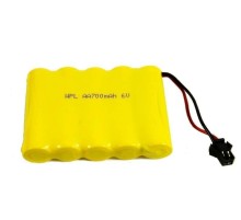 Аккумулятор Ni-Cd 700mAh, 6V для WPL B-14, B-24, C-14, C-24, B-16, B-36 (без пропорц. серво)