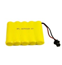 Аккумулятор Ni-Cd 700mAh, 6V для WPL B-14, B-24, C-14, C-24, B-16, B-36 (без пропорц. серво)