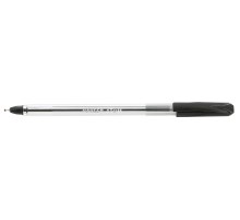 Шариковая ручка Hauser Atom, пластик, цвет черный