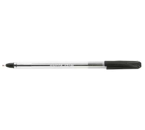 Шариковая ручка Hauser Atom, пластик, цвет черный