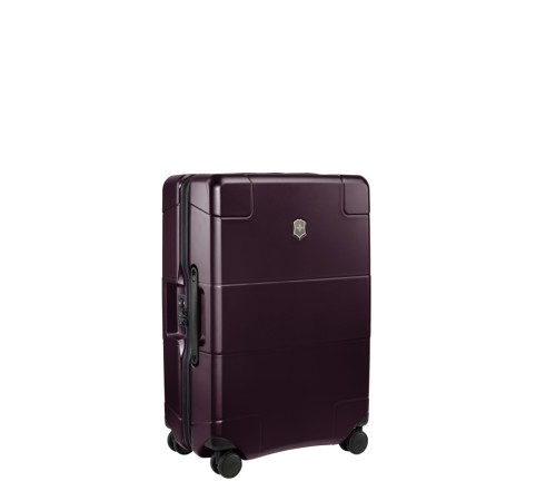 Чемодан VICTORINOX Lexicon, баклажановый, 100% поликарбонат, 45x28x68 см, 73 л