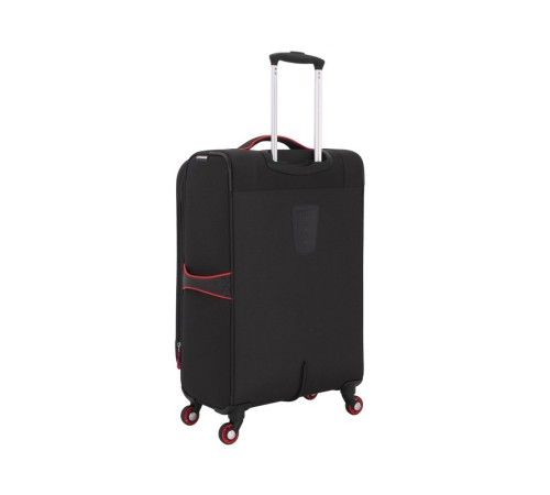 Чемодан WENGER AROSA, черный, полиэстер 750x750D добби, 40 x 24 x 70 см, 48 л