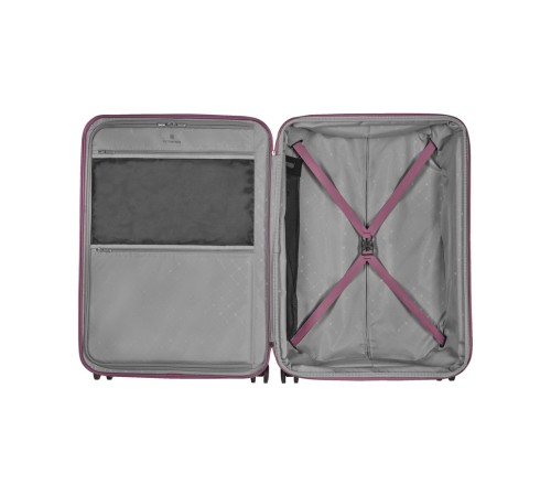 Чемодан VICTORINOX Connex, пурпурно-розовый, поликарбонат Makrolon, 47x29x69 см, 71 л