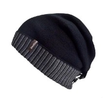 Шапка водонепроницаемая Dexshell Beanie Slouch, DH382B черный