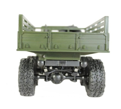 Радиоуправляемая машина MN MODEL военный грузовик (зеленый) 6WD 2.4G 1/16 RTR