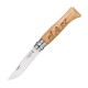 Нож Opinel №8 Animalia, нержавеющая сталь, рукоять дуб, гравировка собака, 001622