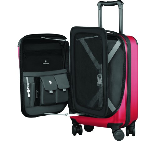 Чемодан VICTORINOX Spectra™ 2.0 Expandable, красный, поликарбонат Bayer, 35x20x55 см, 29 л