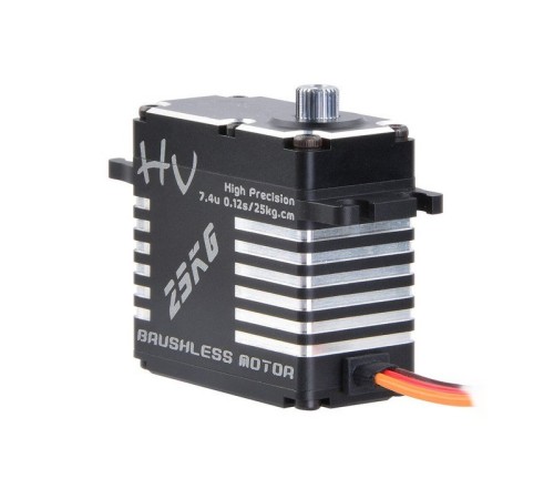 Сервомашинка цифровая JX Servo BLS-HV7125MG (71г/25.8/0.12/7.4V) бесколлекторная, Full metal