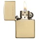 Зажигалка ZIPPO Classic с покрытием High Polish Brass, латунь/сталь, золотистая, 38x13x57 мм