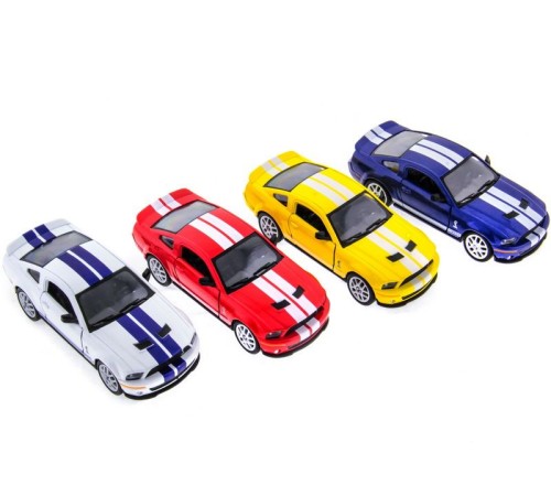 Машина Kinsmart 1:38 Shelby GT500 2007 иннерция (1/12шт.) б/к