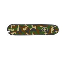 Передняя накладка для ножей VICTORINOX 91 мм, пластиковая, зелёный камуфляж
