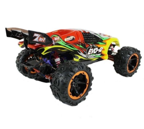 Радиоуправляемая трагги Remo Hobby EVO-R Brushless UPGRADE (красная) 4WD 2.4G 1/8 RTR