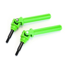 Карданные привода передние для Remo Hobby MMAX, EX3 1/10, тюнинг, зеленые