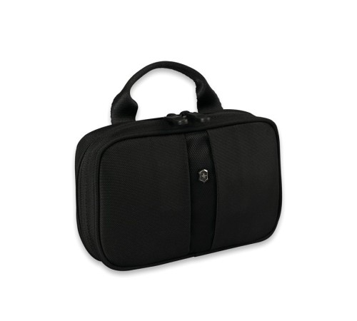 Сумка для электронных аксессуаров VICTORINOX, чёрная, нейлон 800D, 22x5x14 см, 2 л