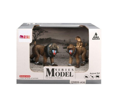 Набор фигурок животных MASAI MARA MM211-142 серии 