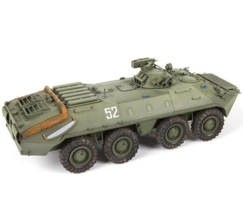 Сборная модель ZVEZDA Российский бронетранспортер БТР-70 с башней МА-7, 1/35