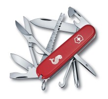 Нож перочинный VICTORINOX Fisherman, 91 мм, 18 функций, красный