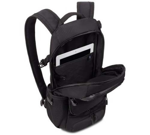 Рюкзак SWISSGEAR, чёрный, полиэстер 1680D, 24 х 15,5 х 46 см, 15,5 л