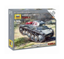 Сборная модель ZVEZDA Немецкий танк Т-II, 1/100