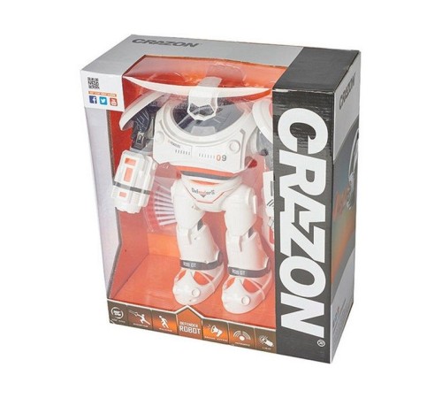 Радиоуправляемый робот Crazon CR-1701A Defenders звук, свет, танцы, стрельба пульками