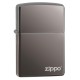 Зажигалка ZIPPO Classic с покрытием Black Ice®, латунь/сталь, чёрная, глянцевая, 38x13x57 мм