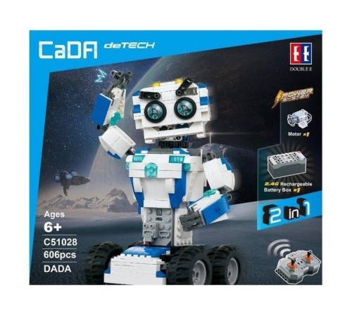 Р/У конструктор CaDA Technic Робот DADA (606 деталей)