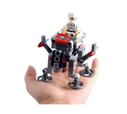 Конструктор CaDA Technic звездный отряд, соберите звездный корабль с C54001W+03W+04W (102 детали)