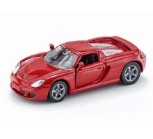 Легковой автомобиль Siku 1001 Porsche Carrera GT 1/55, 9.7 см, красный