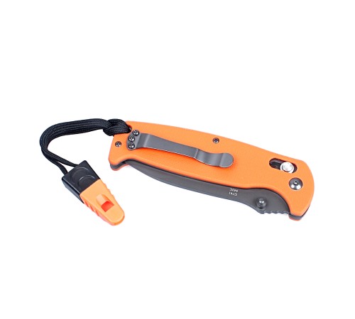 Нож Ganzo G7413-WS оранжевый, G7413-OR-WS