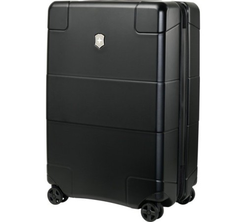 Чемодан VICTORINOX Lexicon, чёрный, 100% поликарбонат, 45x28x68 см, 73 л
