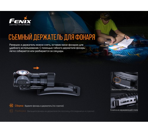 Налобный фонарь Fenix HM50R V2.0, HM50RV20