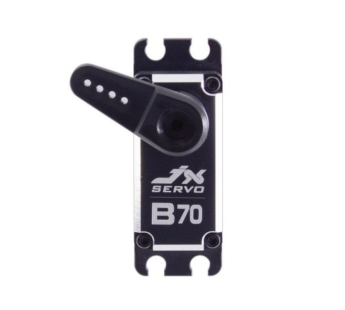 Сервомашинка цифровая JX Servo B70 (87г/72/0.10/12.0V) бесколлекторная, Full metal
