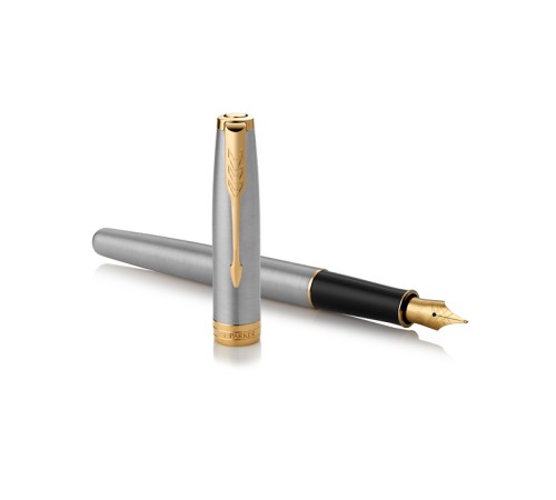 Ручка перьевая Parker ESSENTIAL Sonnet Stainless Steel GT