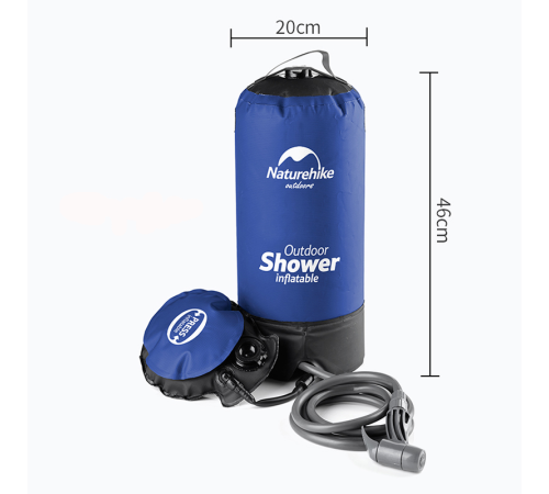 Душ Naturehike PW1027 NH17L101-D синий, 6927595721872