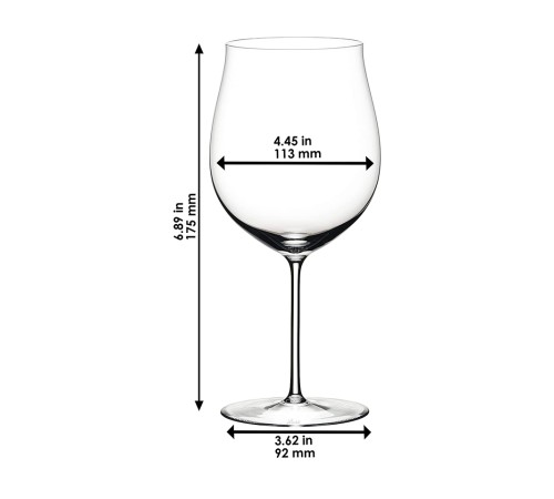 Бокал для красного вина Riedel Sommeliers Burgundy Grand Cru 1050 мл