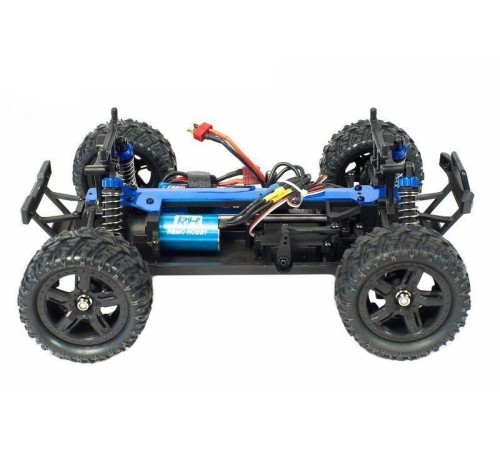 Радиоуправляемый монстр Remo Hobby SMAX Brushless (синий) 4WD 2.4G 1/16 RTR