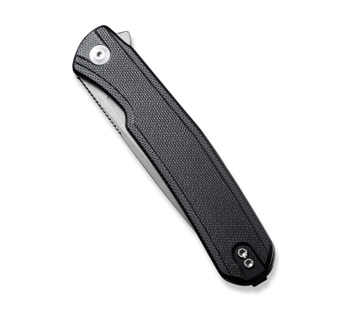 Складной нож SENCUT Scitus D2 Steel Gray Stonewashed Handle G10 Black